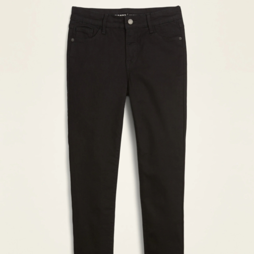 Old Navy Mid Rise Built In Sculpt Rockstar Jeans 6